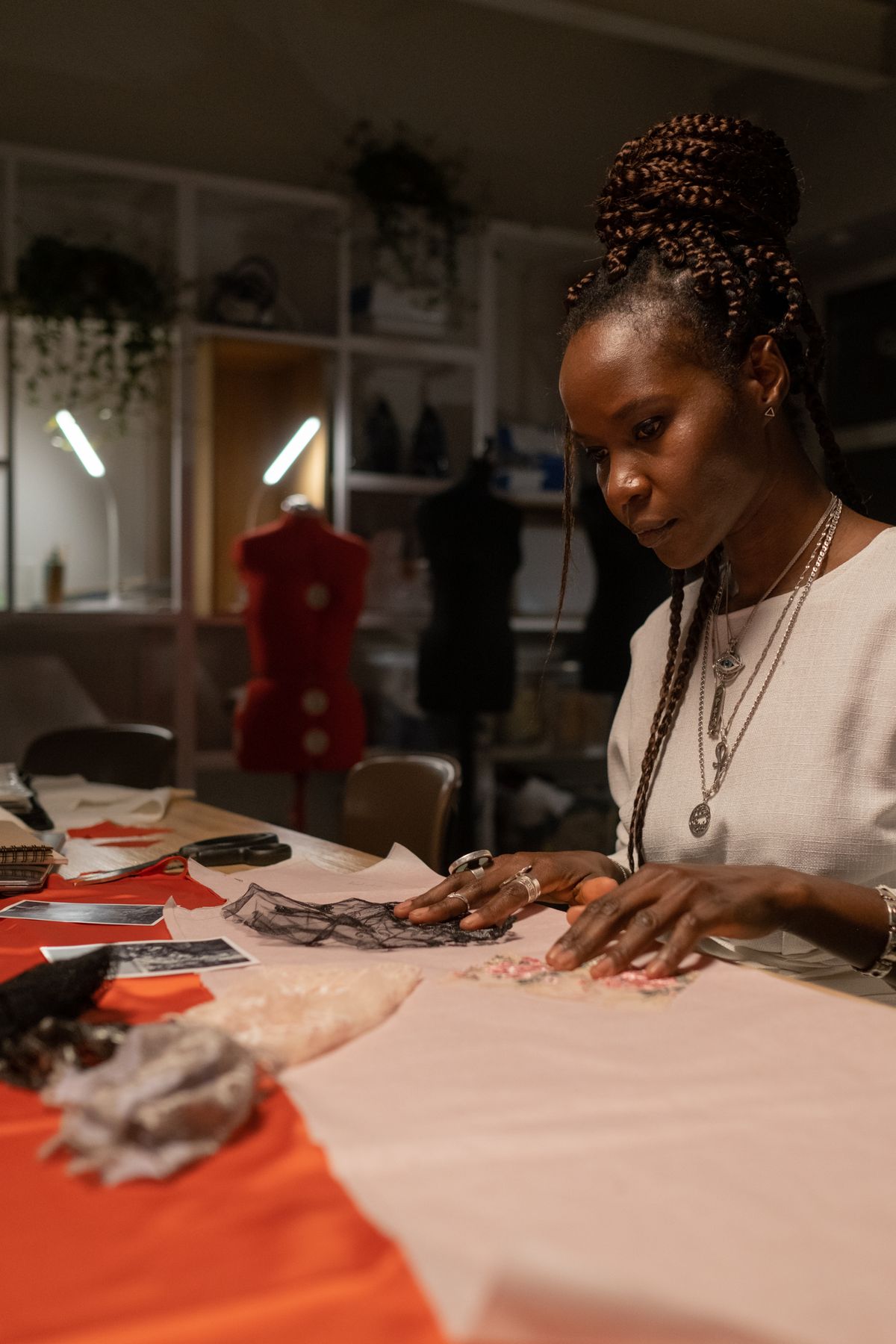 Fashion pieces selected for a collection